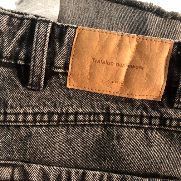 Zara Frayed Denim - Picture 2 of 8